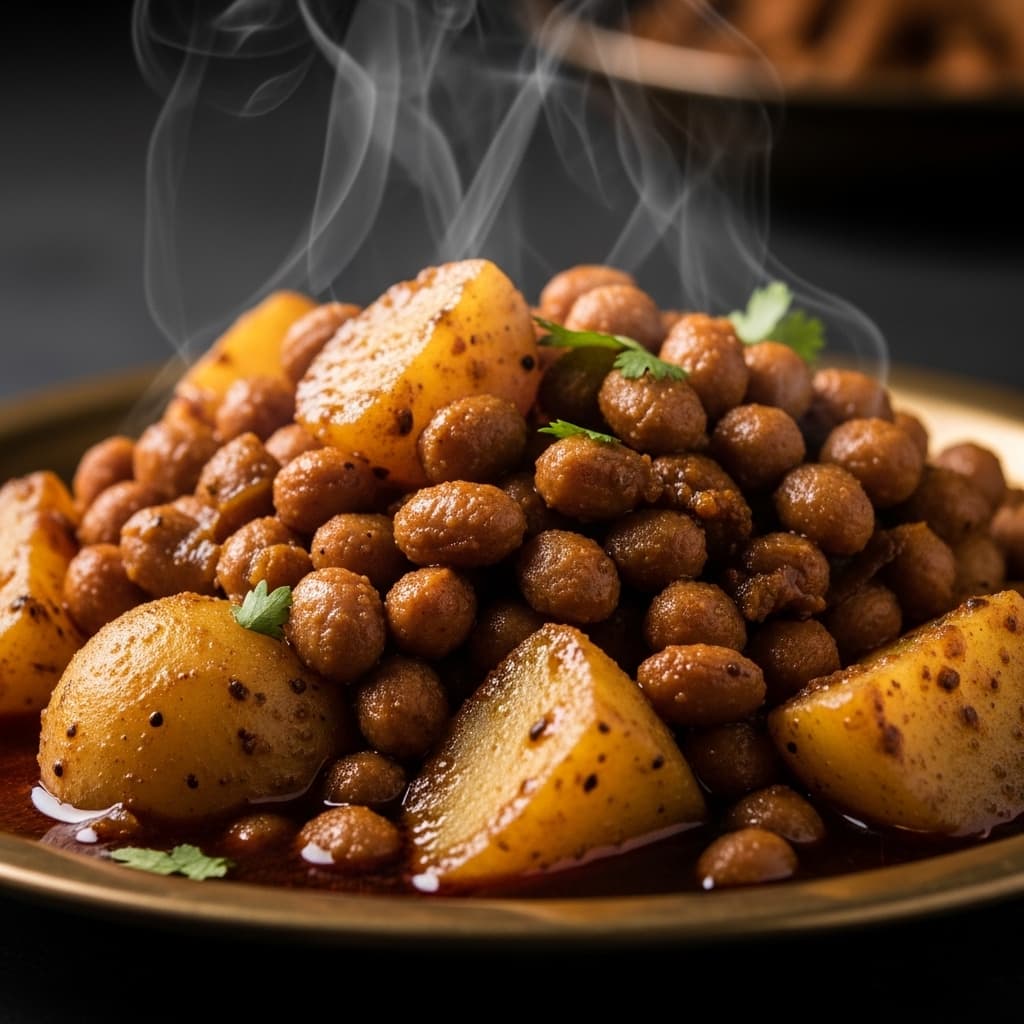 Aloo Soya Beans